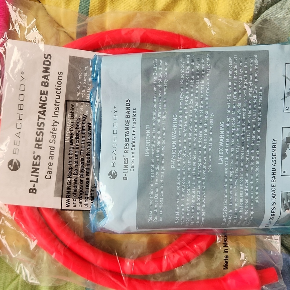 Beachbody B-Lines Reaistance Bands NWT